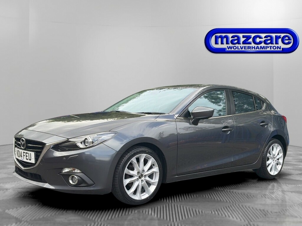 Mazda 3 Hatchback 2.0 Skyactiv-g Sport Nav 2014 ND14FEU Grey #3