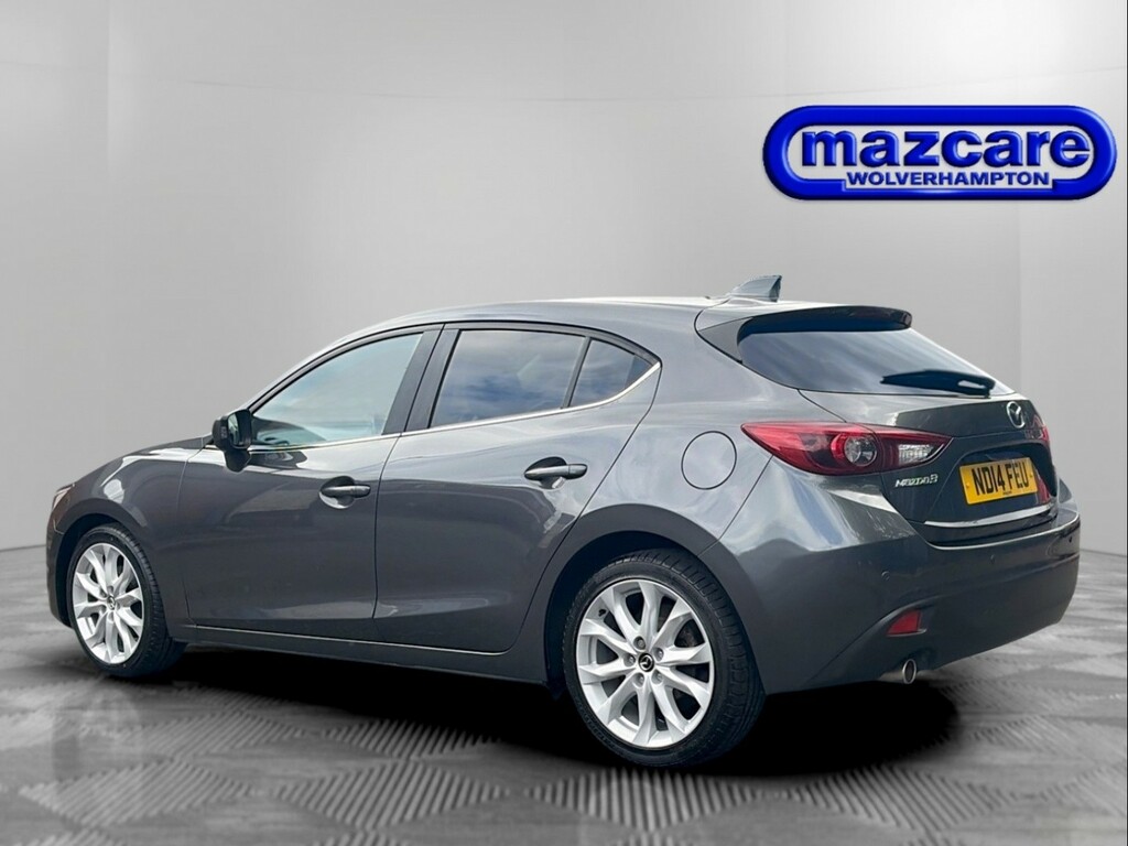 Mazda 3 Hatchback 2.0 Skyactiv-g Sport Nav 2014 ND14FEU Grey #5