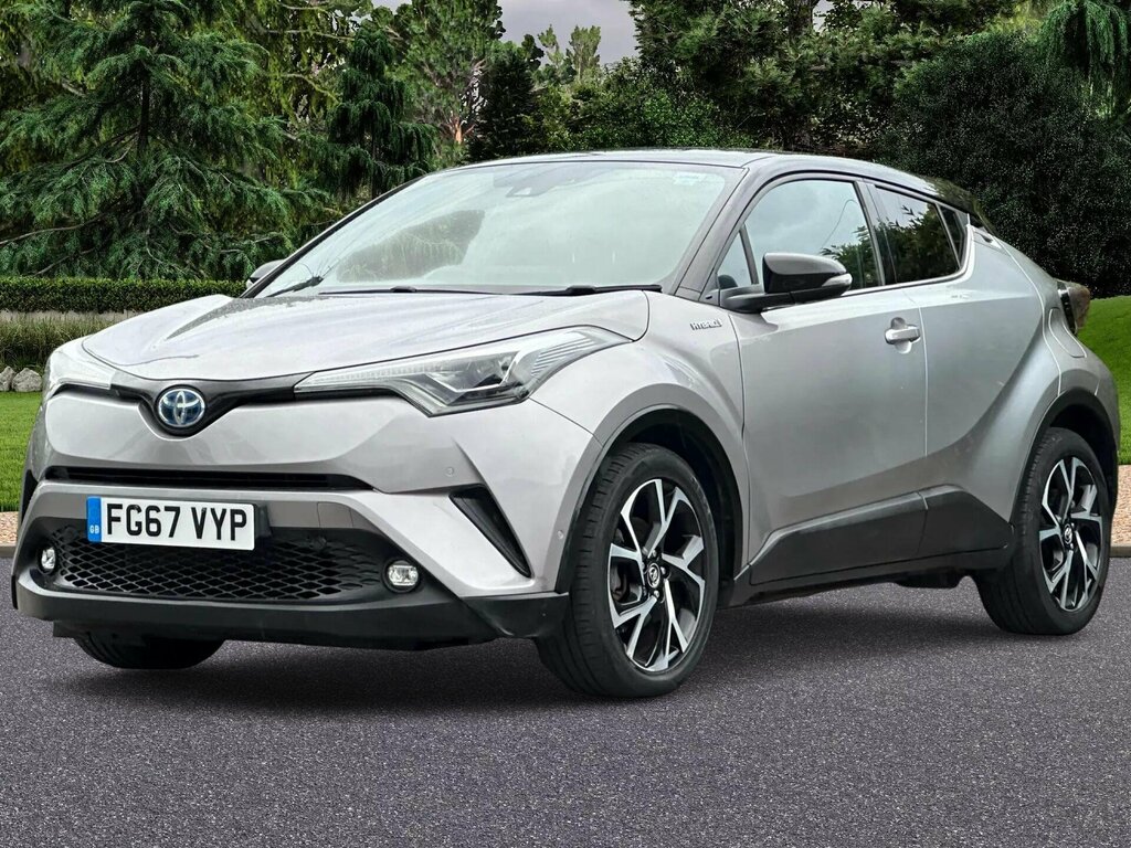 Toyota C-Hr 1.8 Vvt-h Dynamic Cvt Euro 6 Ss Silver #3