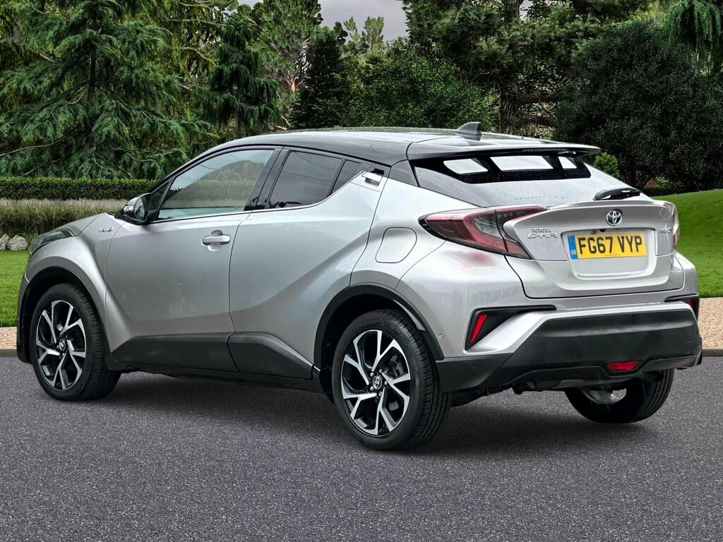 Toyota C-Hr 1.8 Vvt-h Dynamic Cvt Euro 6 Ss Silver #4