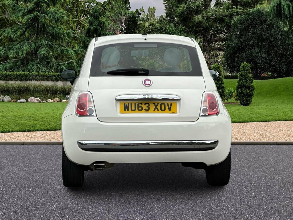 Fiat 500 1.2 Lounge Euro 4 WU63XOV White #6