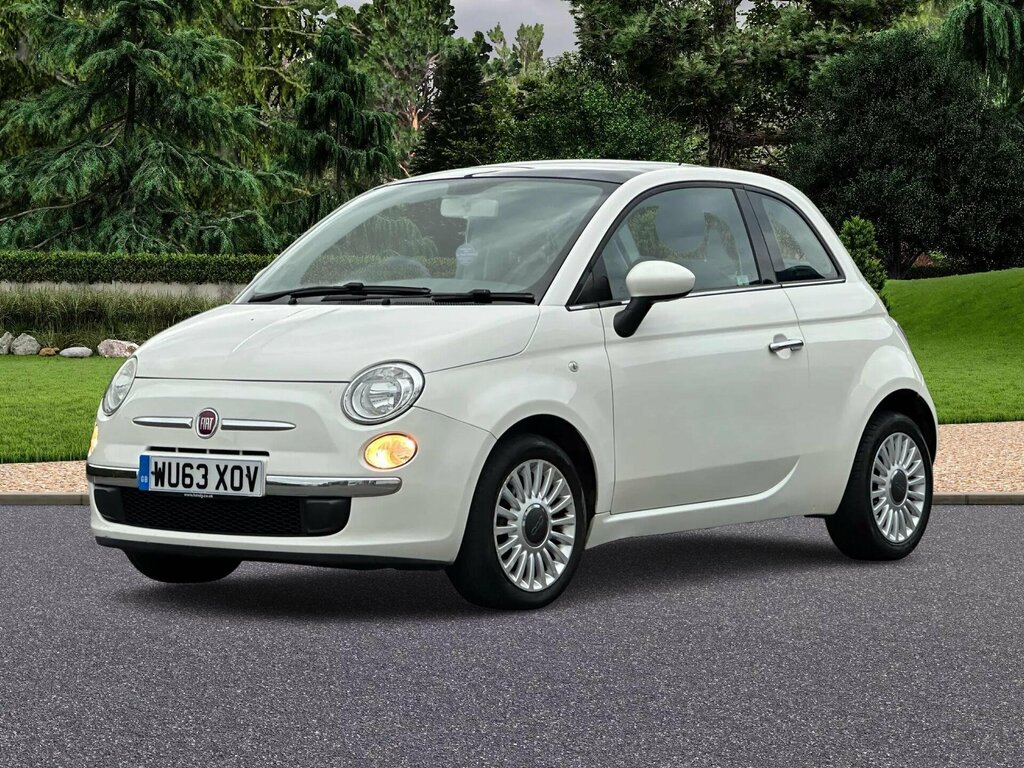 Fiat 500 1.2 Lounge Euro 4 WU63XOV White #4