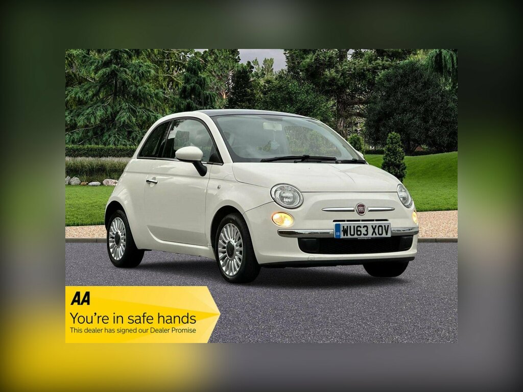 Fiat 500 1.2 Lounge Euro 4 White