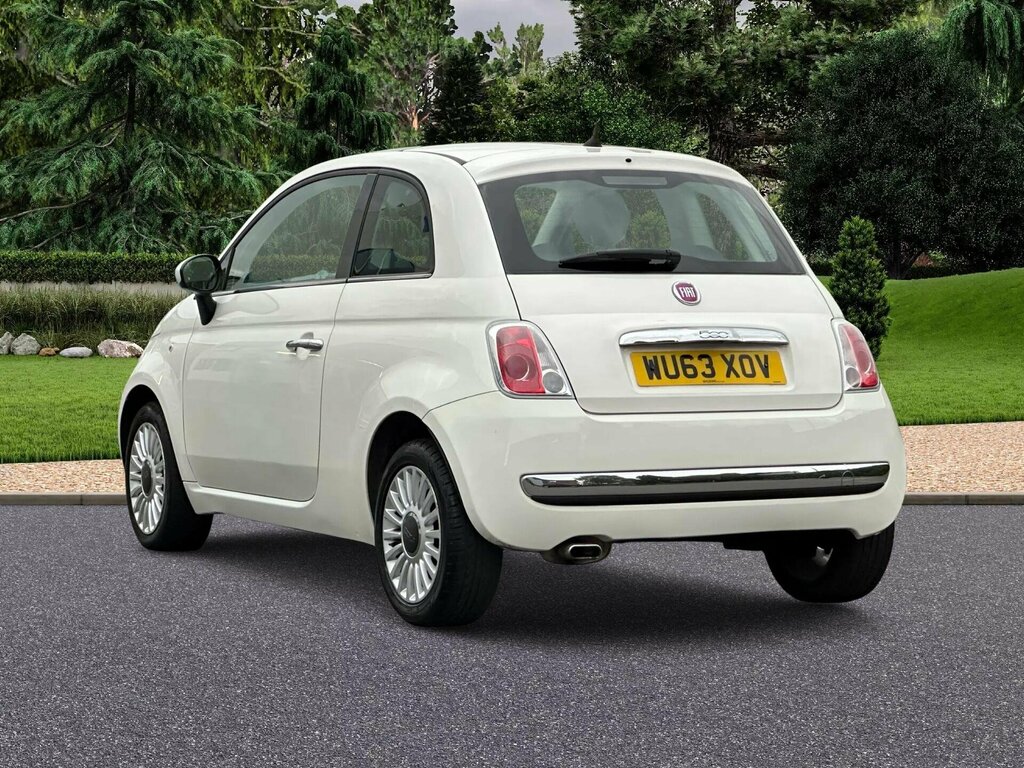 Fiat 500 1.2 Lounge Euro 4 WU63XOV White #5