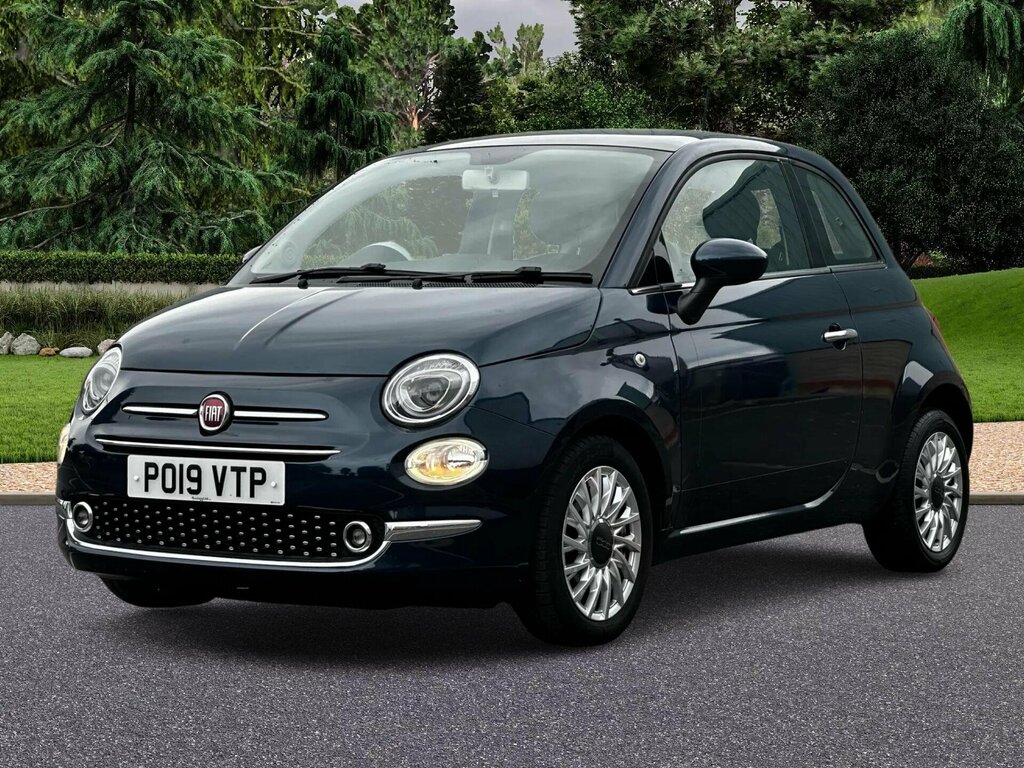 Fiat 500 1.2 Lounge Dualogic Euro 6 Ss PO19VTP Blue #5