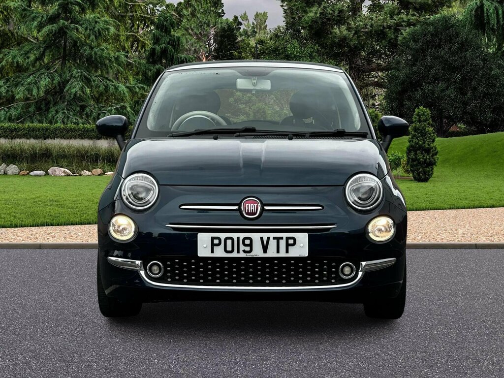 Fiat 500 1.2 Lounge Dualogic Euro 6 Ss PO19VTP Blue #4