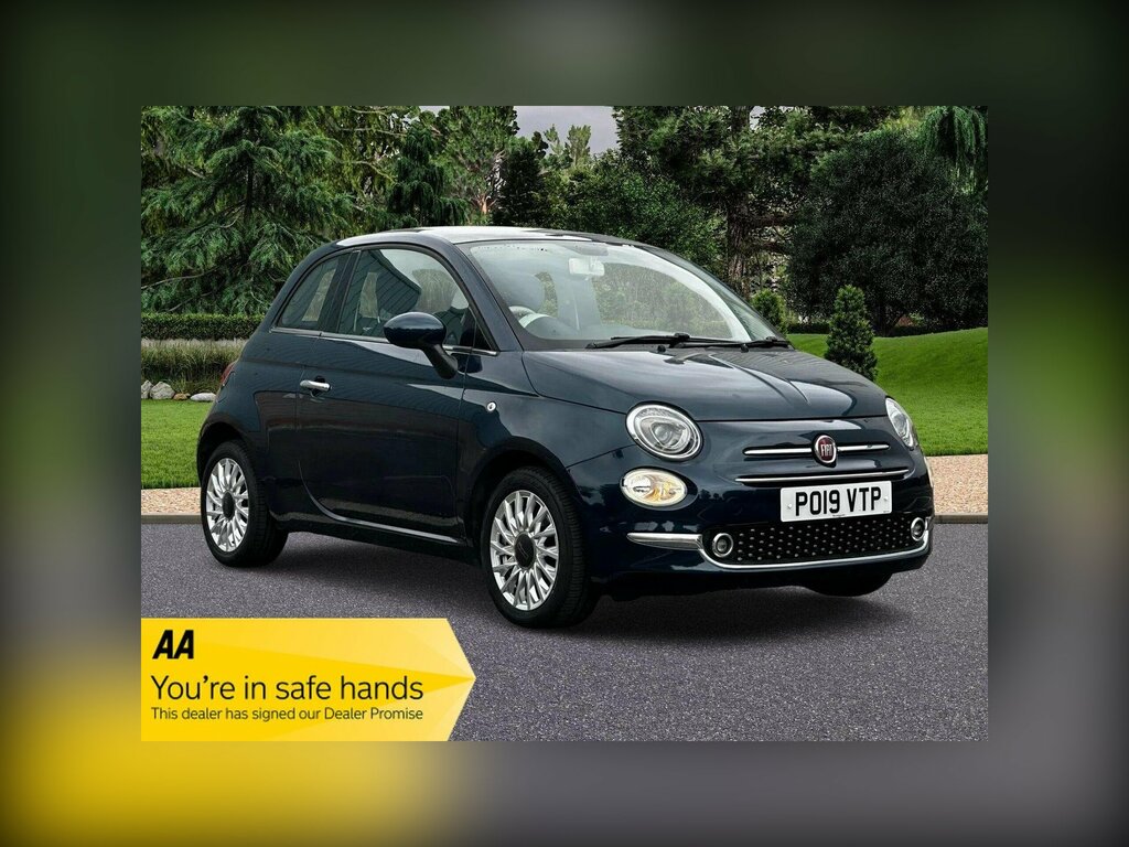 Fiat 500 1.2 Lounge Dualogic Euro 6 Ss Blue