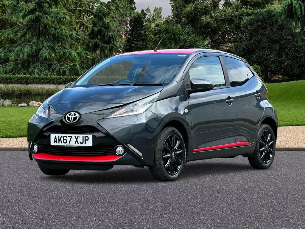 Toyota Aygo 1.0 Vvt-i X-press Hatchback Euro AK67XJP Grey #3