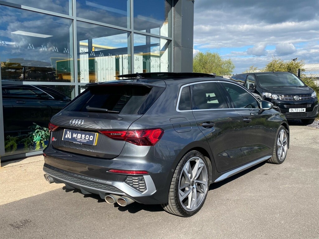 Audi S3 2.0 Tfsi Sportback S Tronic Quattro Euro 6 Ss 5 KR21XZG Grey #2