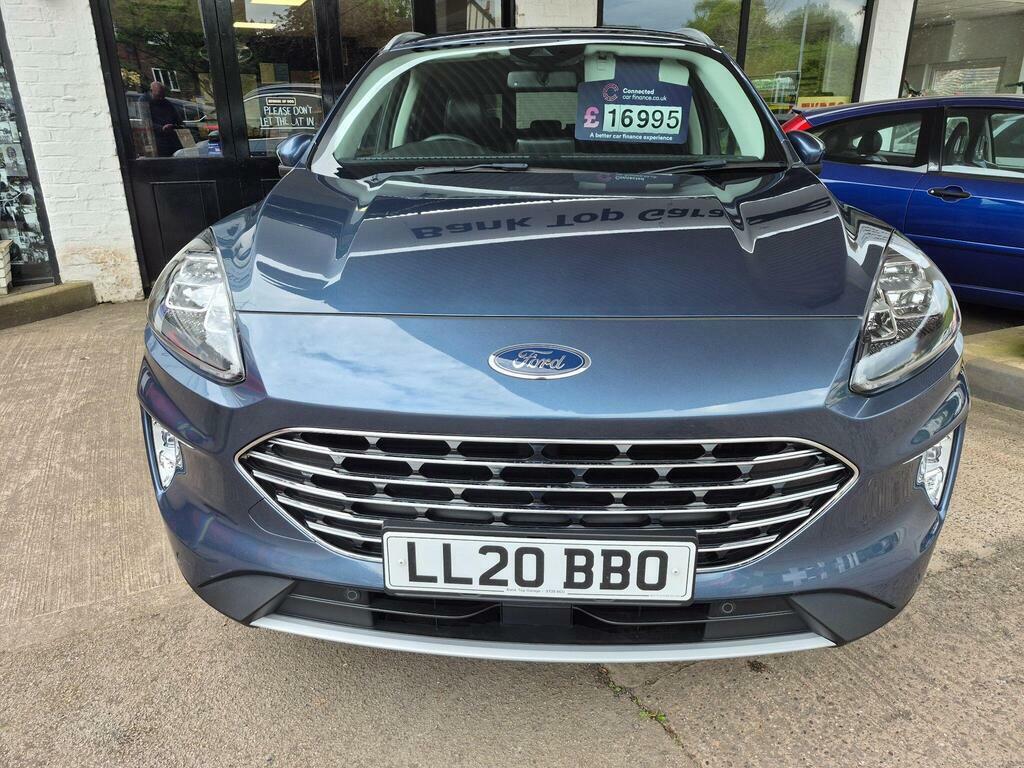Ford Kuga 2.5 Ecoboost Duratec 14.4Kwh Titanium Cvt Euro 6 Blue #2