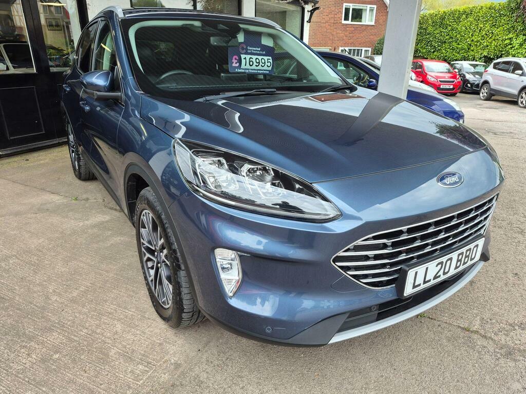 Ford Kuga 2.5 Ecoboost Duratec 14.4Kwh Titanium Cvt Euro 6 Blue #5