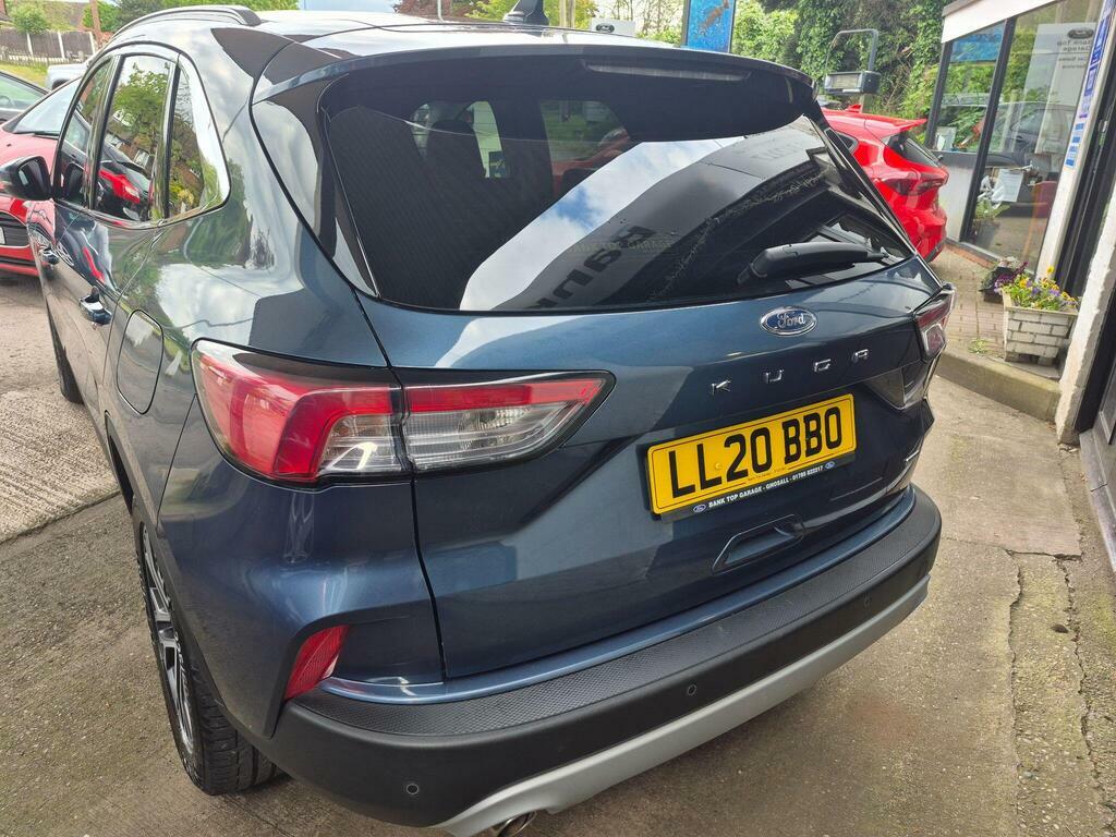 Ford Kuga 2.5 Ecoboost Duratec 14.4Kwh Titanium Cvt Euro 6 Blue #4