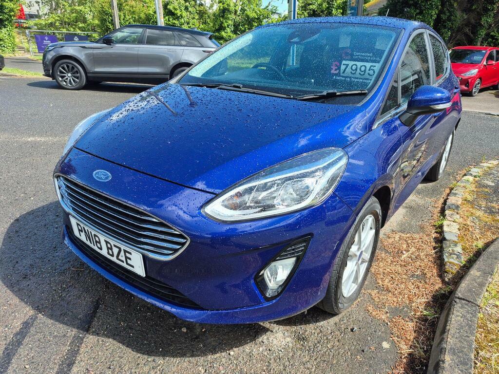 Ford Fiesta 1.1 Ti-vct Zetec Euro 6 S S PN18BZE Blue #3