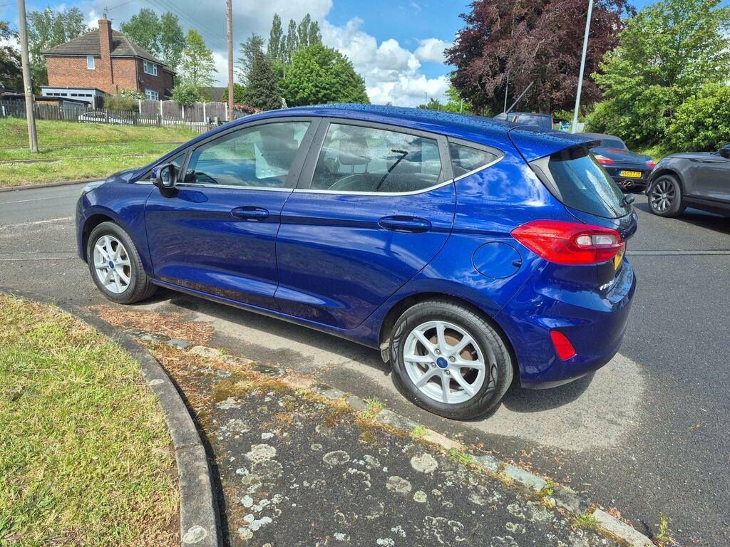 Ford Fiesta 1.1 Ti-vct Zetec Euro 6 S S PN18BZE Blue #4