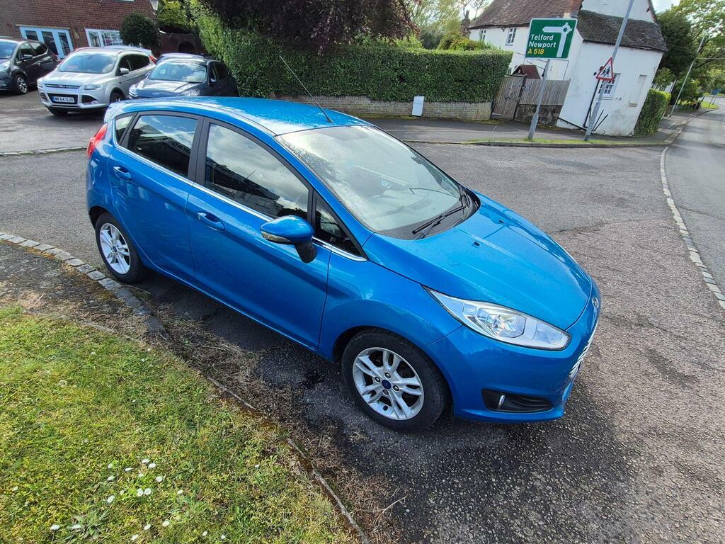 Ford Fiesta 1.0T Ecoboost Zetec Euro 5 S S Blue