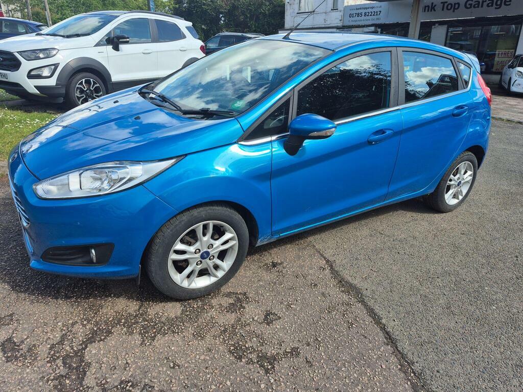 Ford Fiesta 1.0T Ecoboost Zetec Euro 5 S S MW14AYK Blue #2