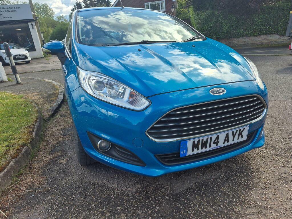 Ford Fiesta 1.0T Ecoboost Zetec Euro 5 S S MW14AYK Blue #6