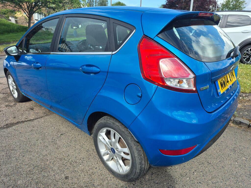 Ford Fiesta 1.0T Ecoboost Zetec Euro 5 S S MW14AYK Blue #3