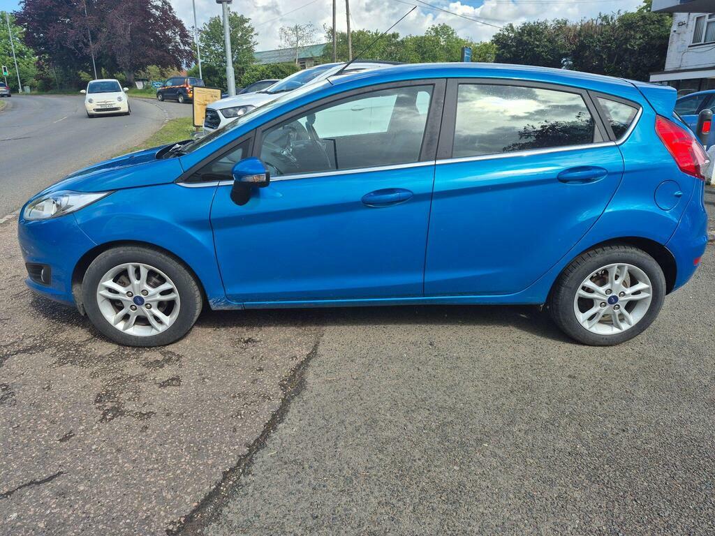 Ford Fiesta 1.0T Ecoboost Zetec Euro 5 S S MW14AYK Blue #4