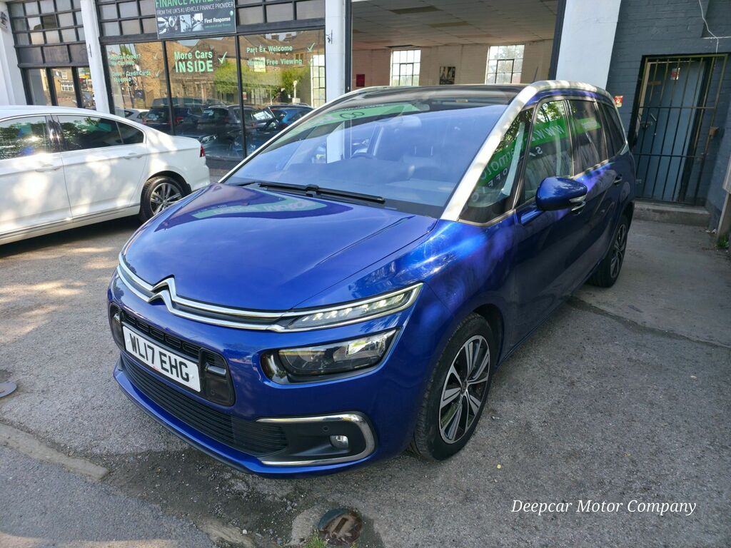Citroen Grand C4 Picasso 1.6 Bluehdi Flair Mpv Blue #3