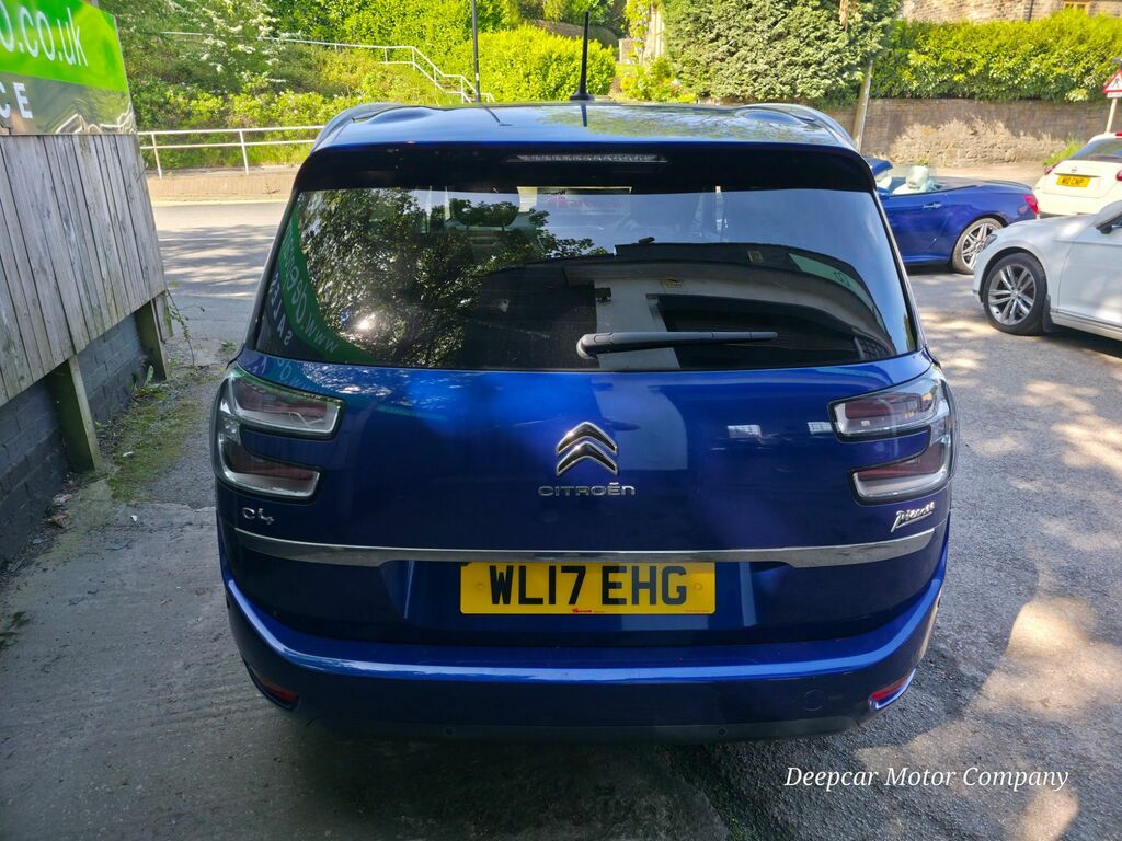 Citroen Grand C4 Picasso 1.6 Bluehdi Flair Mpv Blue #4