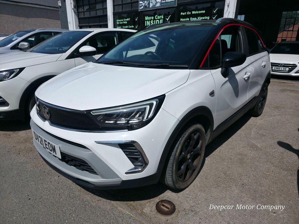 Vauxhall Crossland 1.2 Turbo Sri Nav DV21EOM White #3