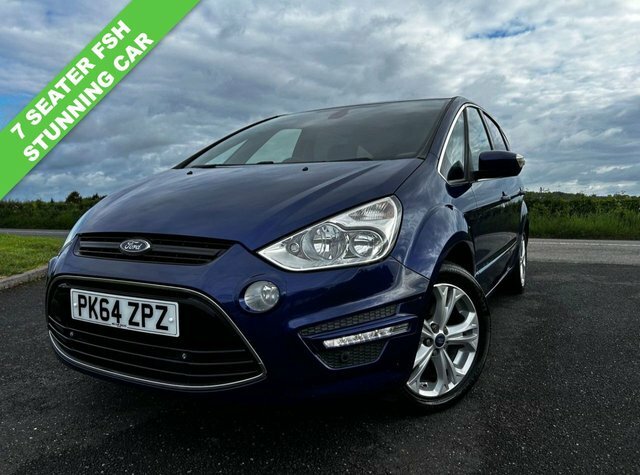 Ford S-Max 2.0 Tdci Titanium Mpv Euro 5 14 Blue