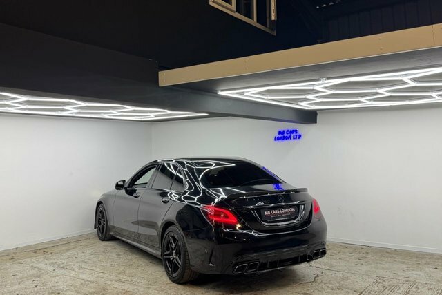 Mercedes-Benz C Class 2018 2.0 C220d Amg Line Premium Saloon Diese EY68GGZ Black #2