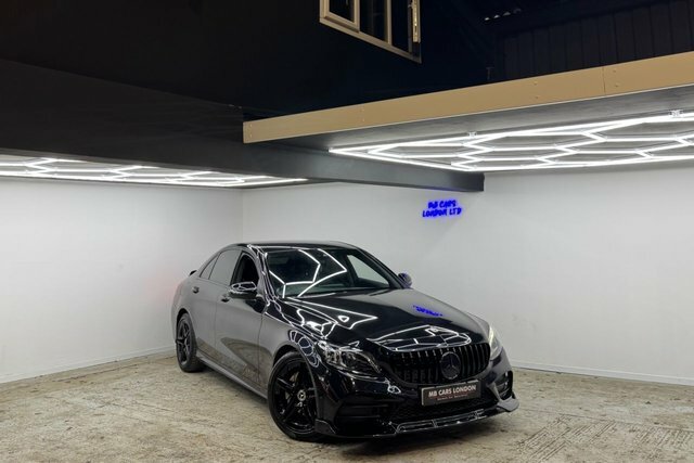 Mercedes-Benz C Class 2018 2.0 C220d Amg Line Premium Saloon Diese Black