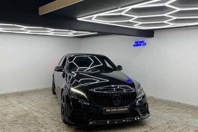 Mercedes-Benz C Class 2018 2.0 C220d Amg Line Premium Saloon Diese EY68GGZ Black #6