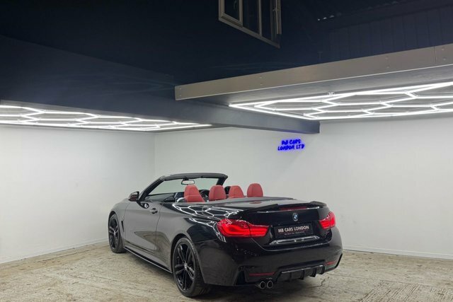 BMW 4 Series 2017 2.0 420D M Sport Convertible GJ67WRP Black #2