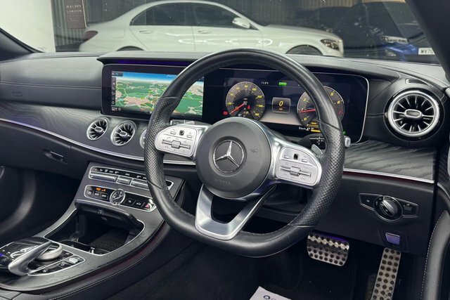 Mercedes-Benz E Class 2019 2.0 E350 Amg Line Premium Plus Cabriolet RJ19MYU Black #3
