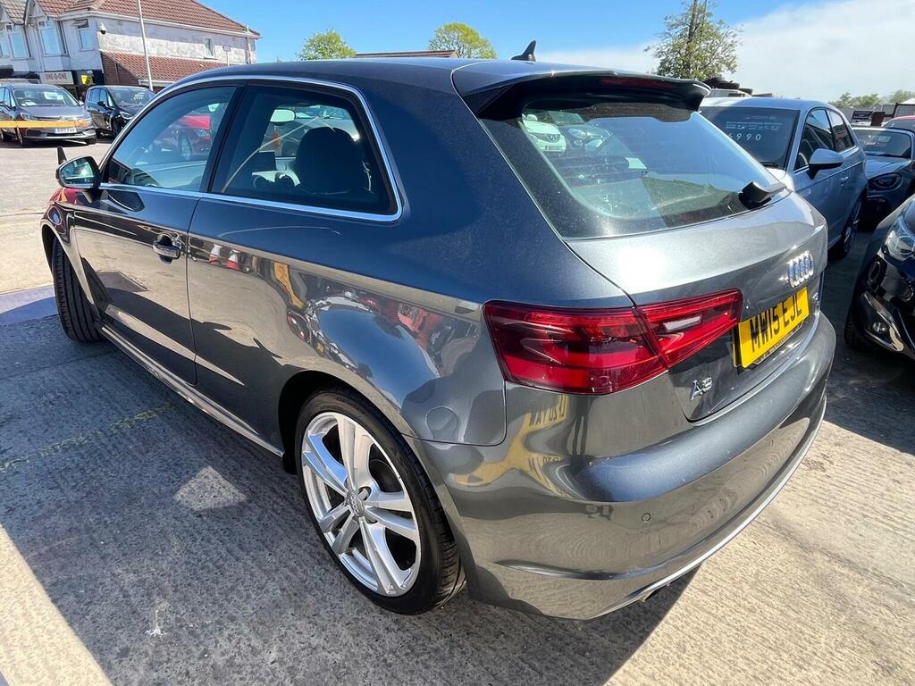 Audi A3 2.0 Tdi S Line S Tronic Euro 6 Ss MW15EJL Grey #4