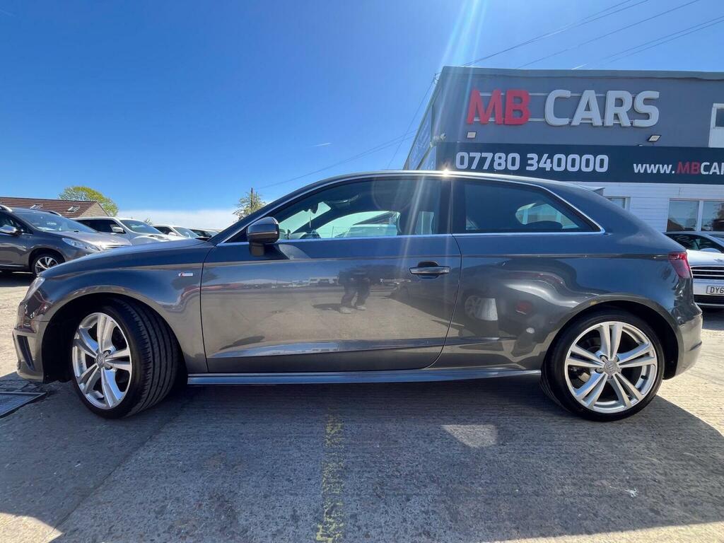 Audi A3 2.0 Tdi S Line S Tronic Euro 6 Ss MW15EJL Grey #6