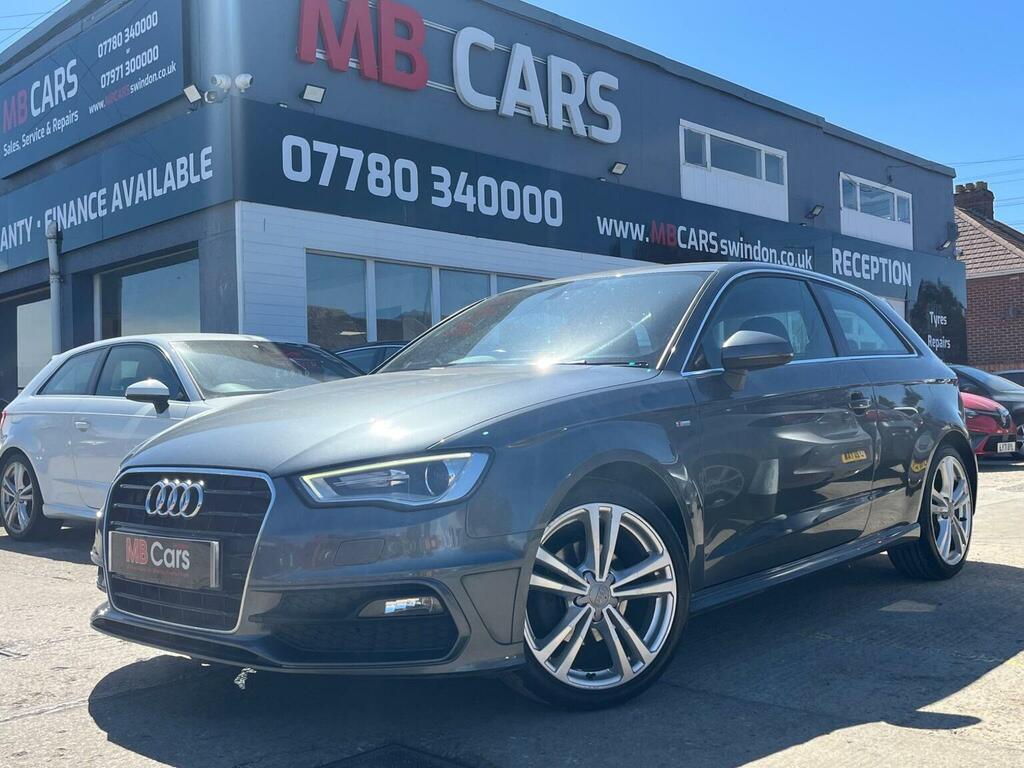 Audi A3 2.0 Tdi S Line S Tronic Euro 6 Ss MW15EJL Grey #3