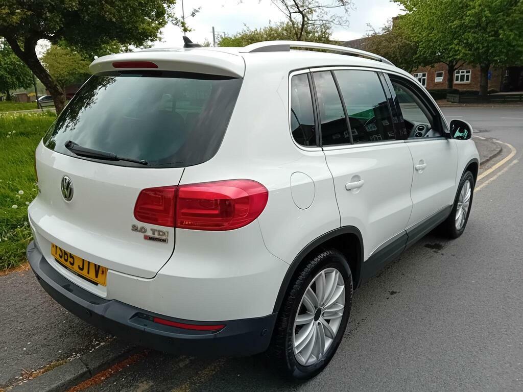 Volkswagen Tiguan 2.0 Tdi Bluemotion Tech Match Edition 4Wd Euro 6 YS65JTV White #4