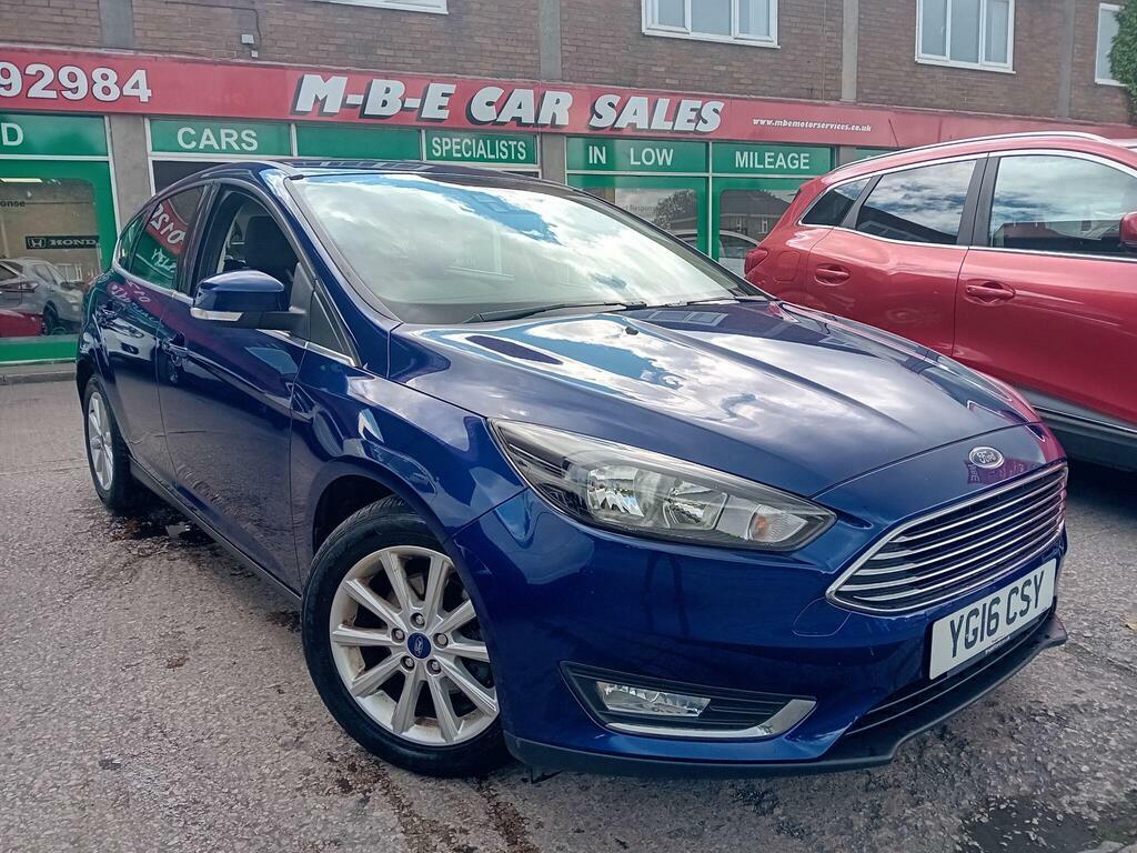 Ford Focus 1.5 Tdci Titanium Euro 6 S S Blue