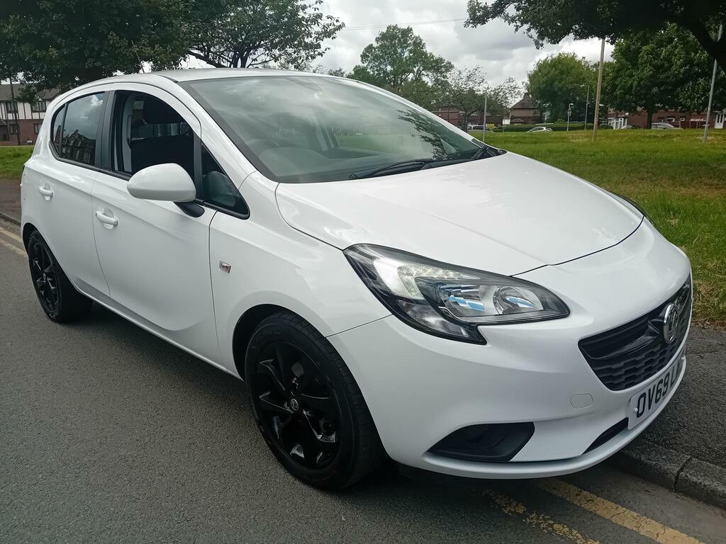 Vauxhall Corsa 1.4I Ecotec Griffin Euro 6 OV69LWZ White #2