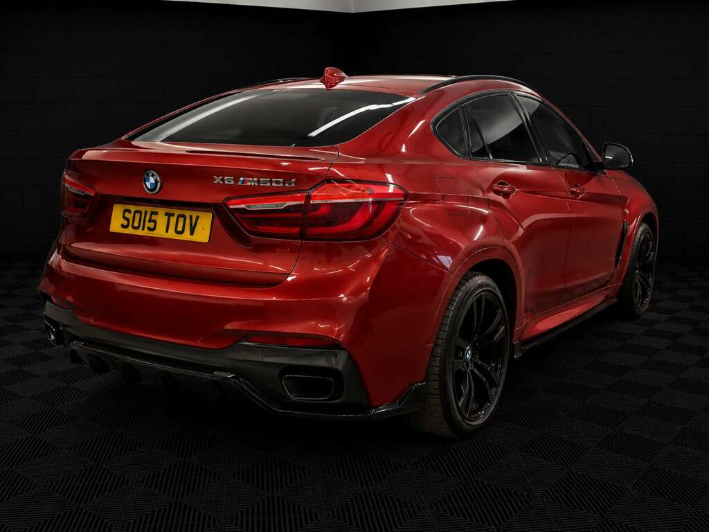 BMW X6 3.0 X6 M50d 4Wd SO15TOV Red #2