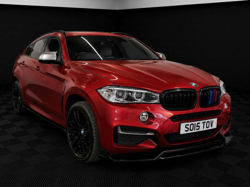 BMW X6 3.0 X6 M50d 4Wd Red