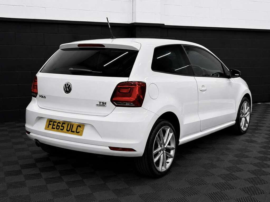 Volkswagen Polo 1.2 Polo Se Design Tsi FE65ULC White #3