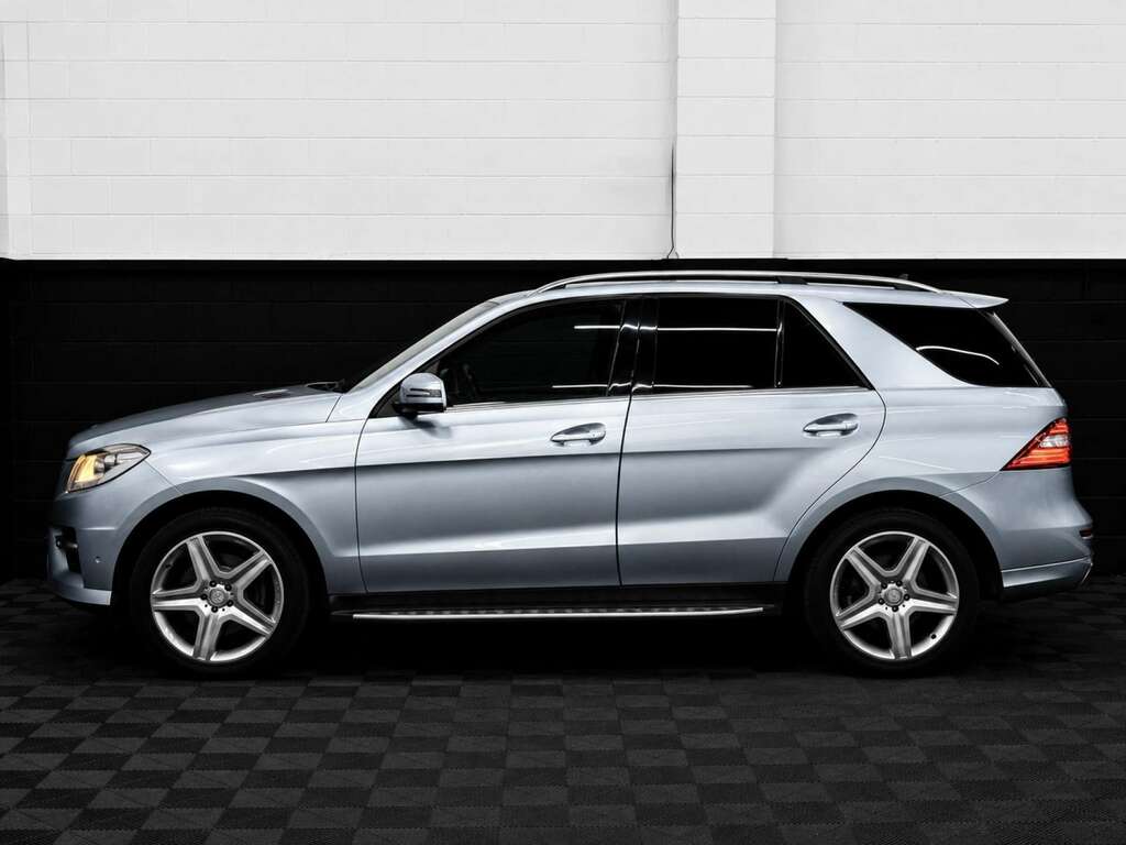 Mercedes-Benz M Class 3.0 Ml350 Amg Sport Bluetec 4Wd Silver #6