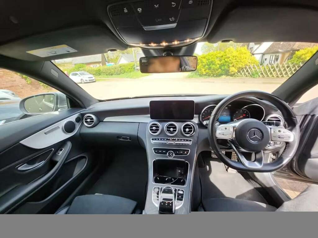 Mercedes-Benz C Class 2.0 C 220 Amg Line Premium D GJ69BNU Grey #3