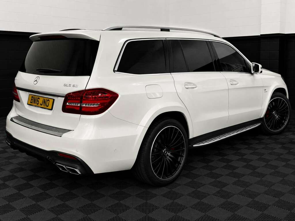 Mercedes-Benz GLS Class 5.5 Amg Gls 63 4Matic 4Wd White #2