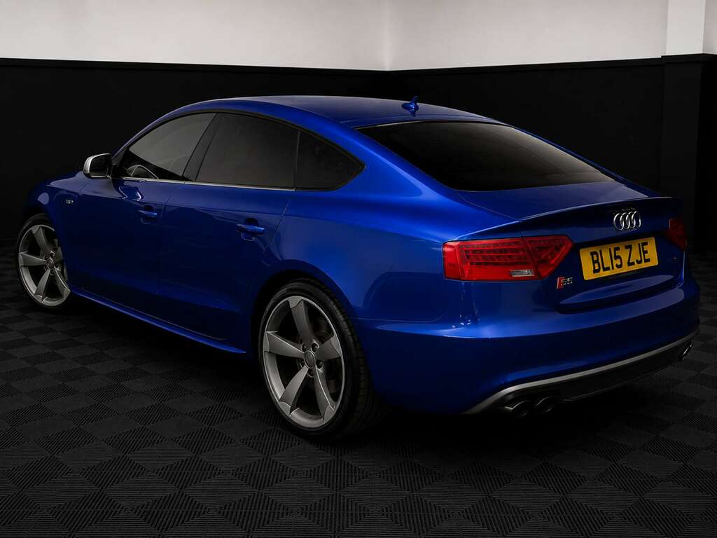 Audi S5 3.0 S5 Sportback Tfsi Black Edition Quattro Semi-a Blue #3
