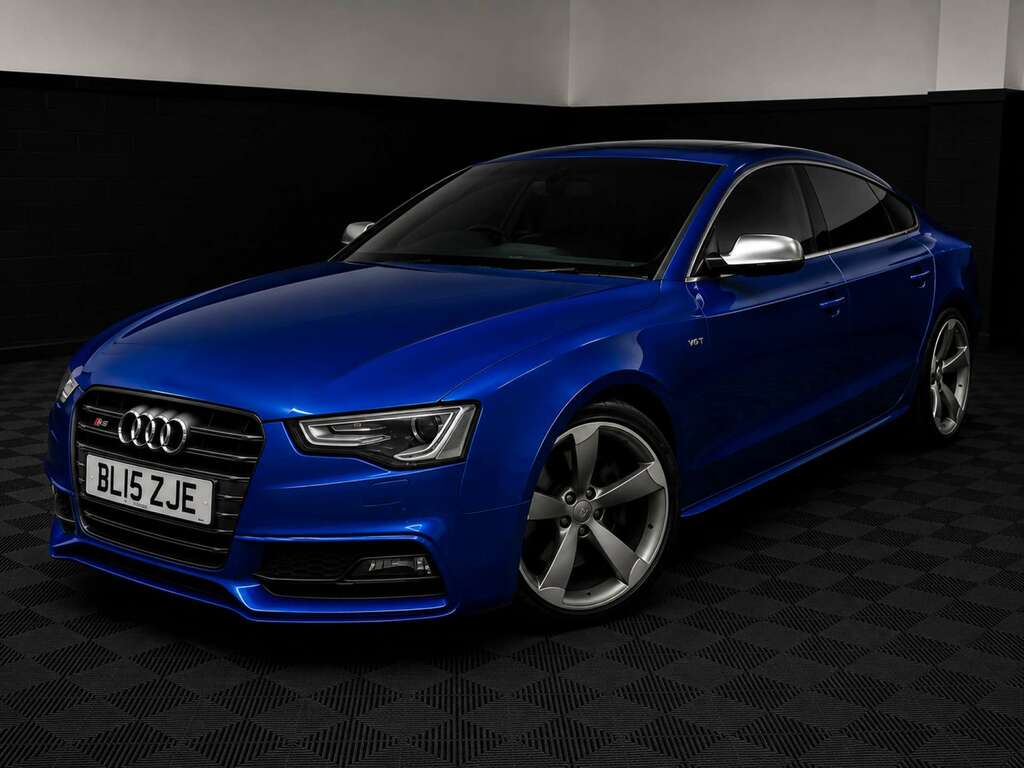 Audi S5 3.0 S5 Sportback Tfsi Black Edition Quattro Semi-a Blue #4