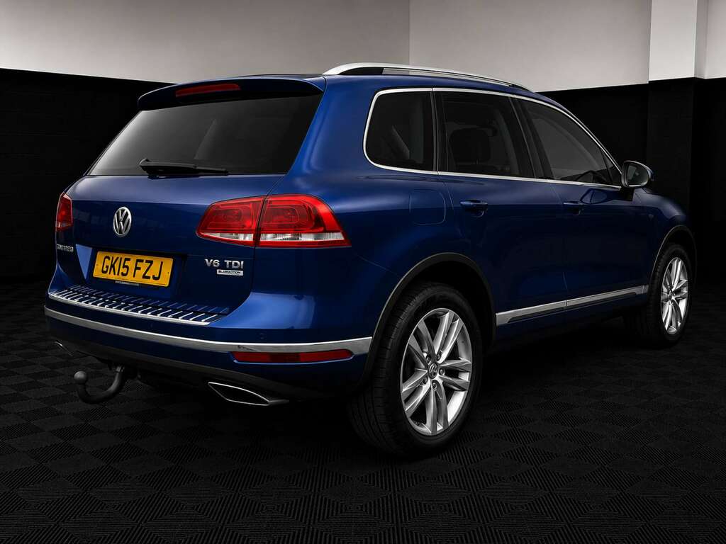 Volkswagen Touareg 3.0 Touareg V6 Se Tdi Bluemotion Technology 4 GK15FZJ Blue #2