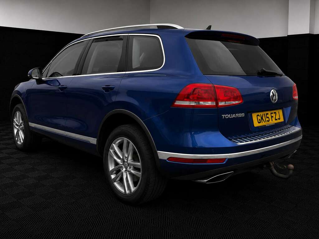 Volkswagen Touareg 3.0 Touareg V6 Se Tdi Bluemotion Technology 4 GK15FZJ Blue #3