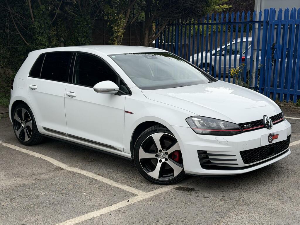 Volkswagen Golf 2.0 Tsi Bluemotion Tech Gti Hatchback D White #3
