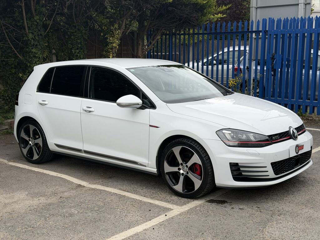 Volkswagen Golf 2.0 Tsi Bluemotion Tech Gti Hatchback D White #4